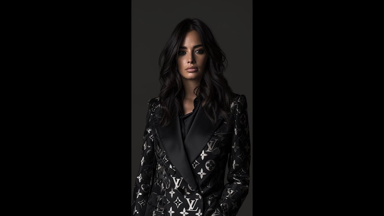 Noir Dominion: Portrait of Valen Arcos #model #fashion #aimodel #portrait #video