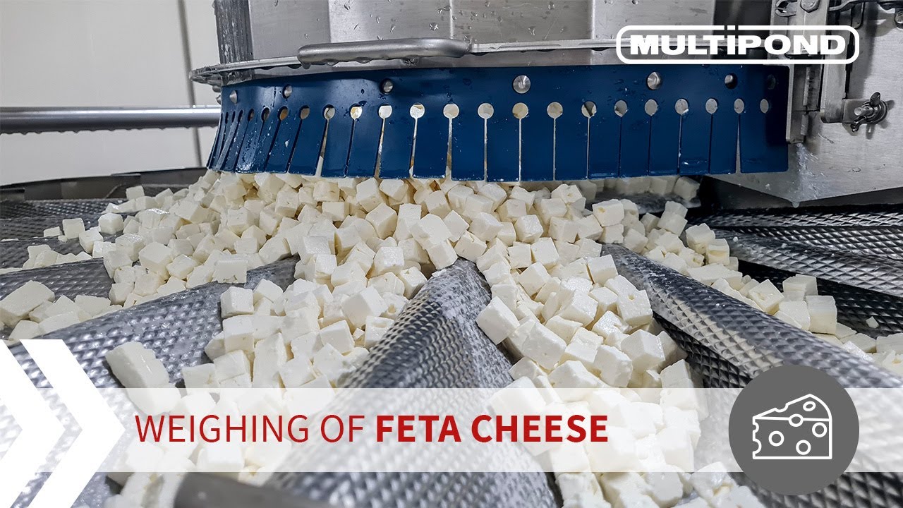 Multihead weigher | Weighing of feta | MULTIPOND