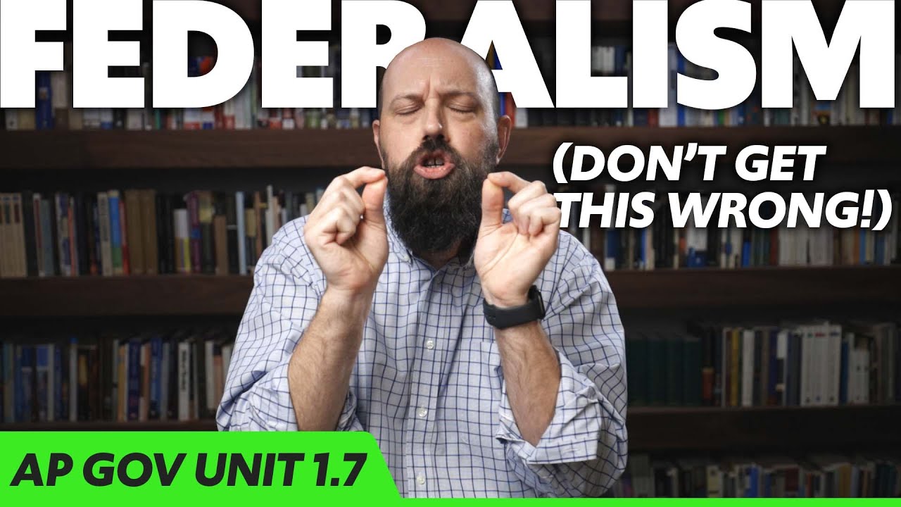ФЕДЕРАЛИЗМ: Взаимоотношения между ШТАТАМИ и ФЕДЕРАЛЬНЫМ правительством [Обзор AP Gov, Модуль 1, Т...