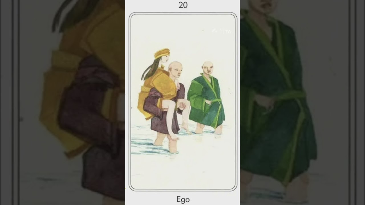 Carta 20 Ego : Tarot da Transformação de Osho 