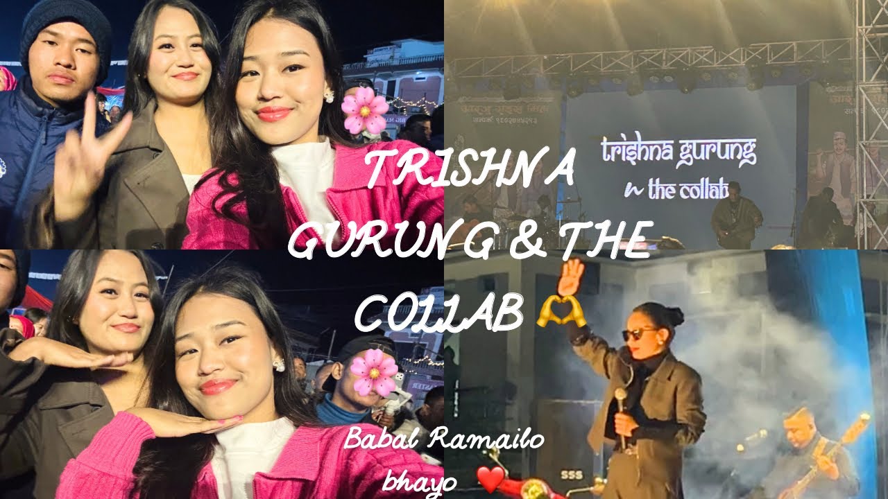 TRISHNA GURUNG & THE COLLAB ❤️✨ || Nau kheliyo hai mohosab ma 🥰 @TrishnaGurungofficial 