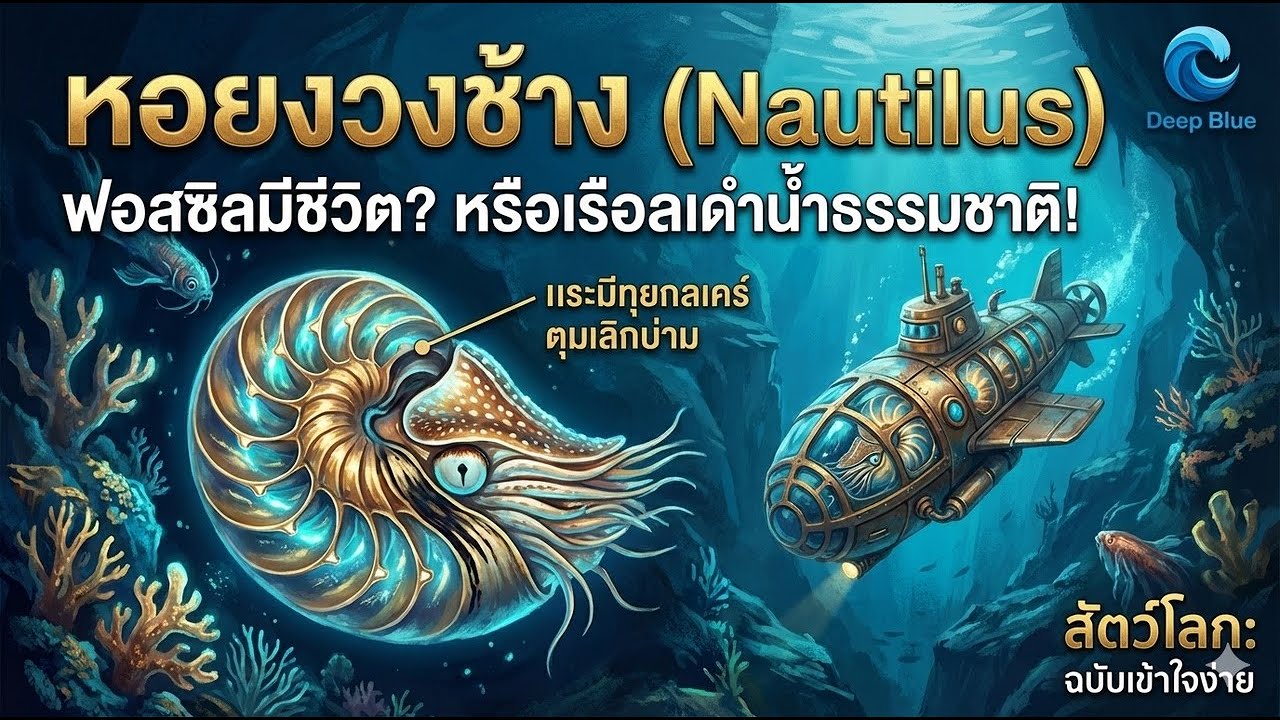 มีหนวด 90 เส้นแต่ตามัว? 🦑 เจาะลึก 