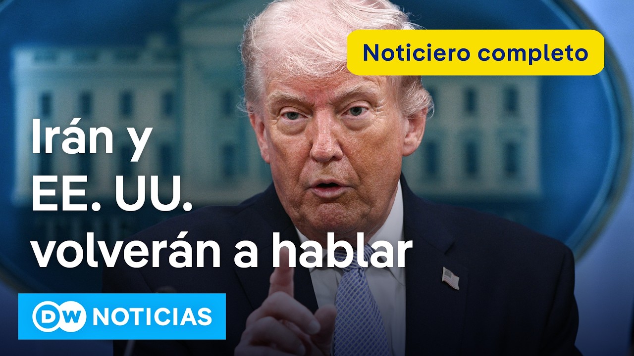 🔴DW Noticias 14 de abril: Trump sugiere nuevas negociaciones con Ir&aacute;n esta misma semana