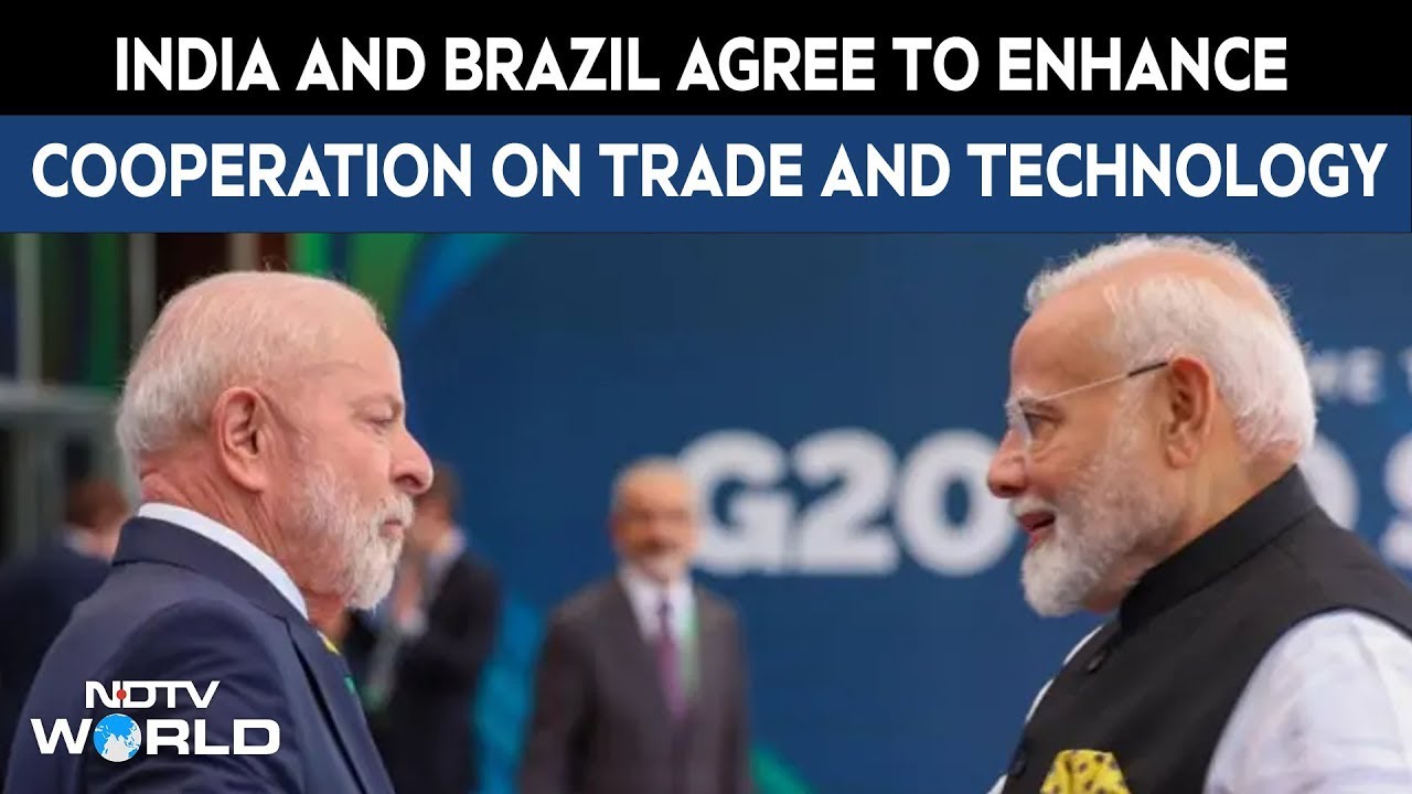 India Brazil Relations | PM Modi, Brazil's Lula Agree To Enhance Cooperation On Trade And Technology