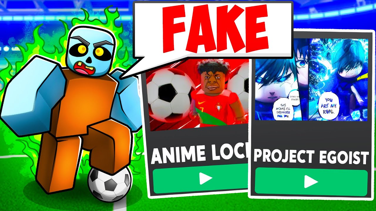 Тестирование ПОДДЕЛЬНЫХ игр Blue Lock Rivals на Roblox...