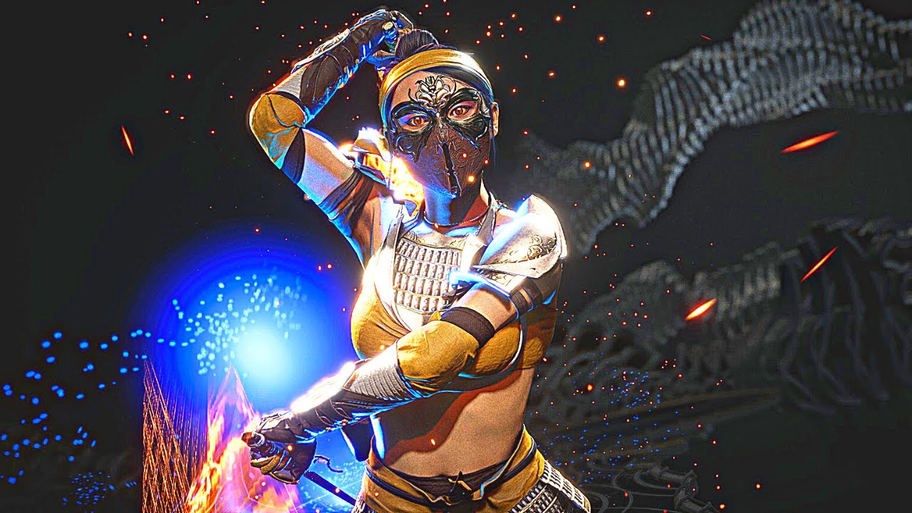 Victories That Fit Mileena Holding Her Sais - MK11 Mod