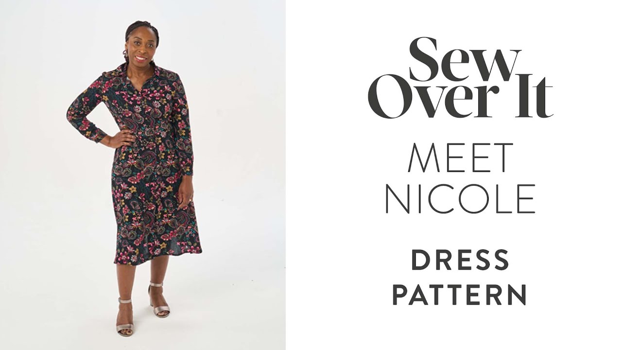 Meet the Nicole Dress Pattern