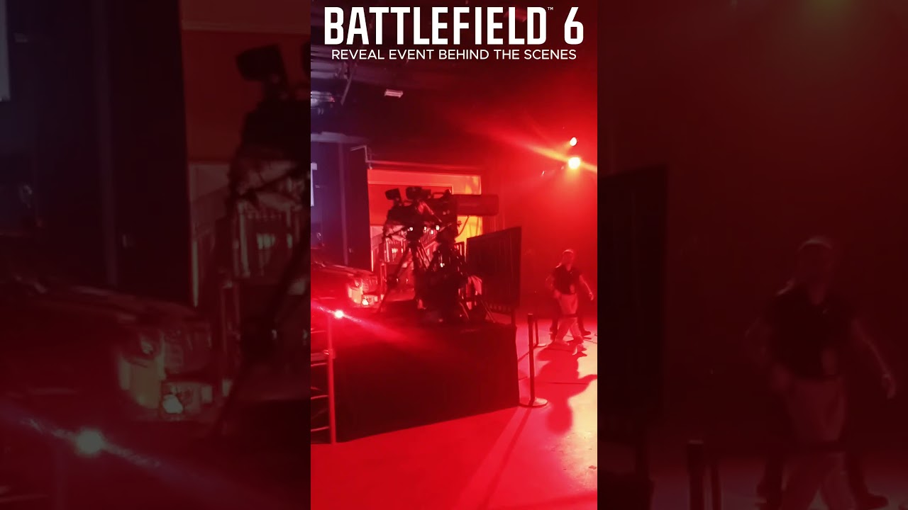 Battlefield Reveal Event Behind the Scenes! 