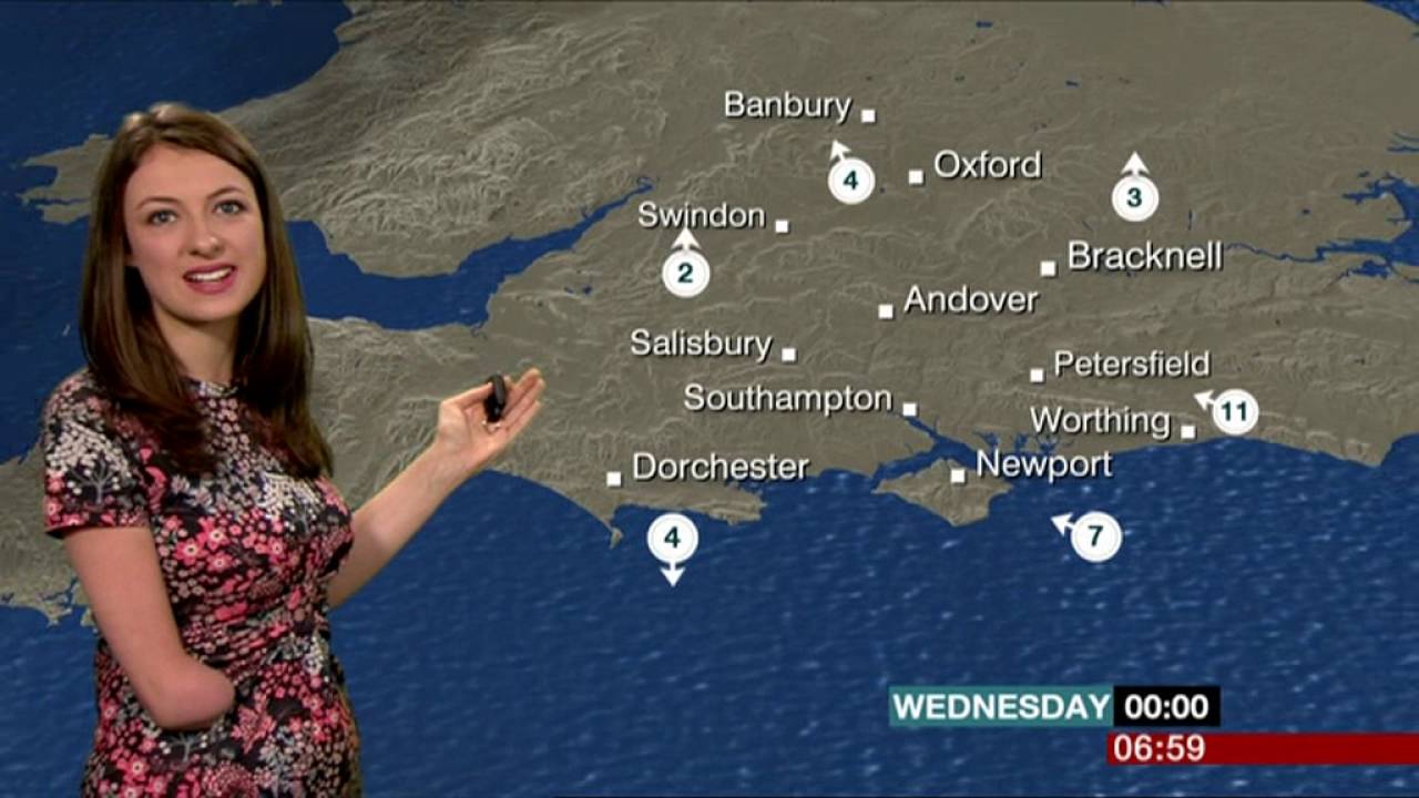 Lucy Martin South Morning Weather 2016 08 23