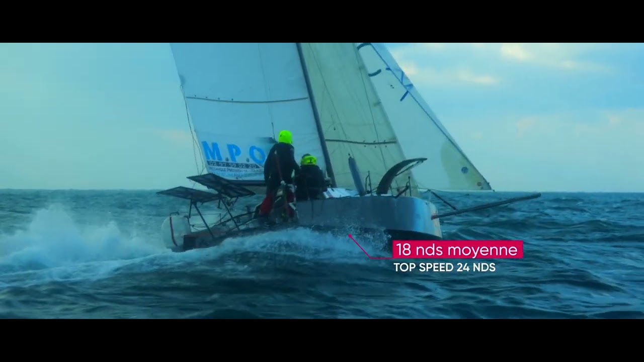 Le premier mini 6.50 avec des foils en &laquo;&nbsp;C&nbsp;&raquo;