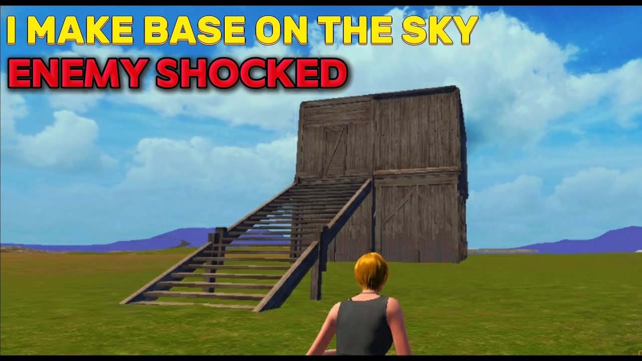 I Make Base On The Sky Everyone Shocked - Last Island of Survival lite 
