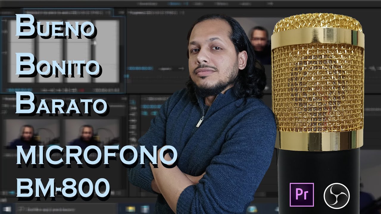 PROBANDO EL MEJOR MICRÓFONO BARATO DEL 2021 BM-800 / UNBOXING Y PRUEBA DE SONIDO