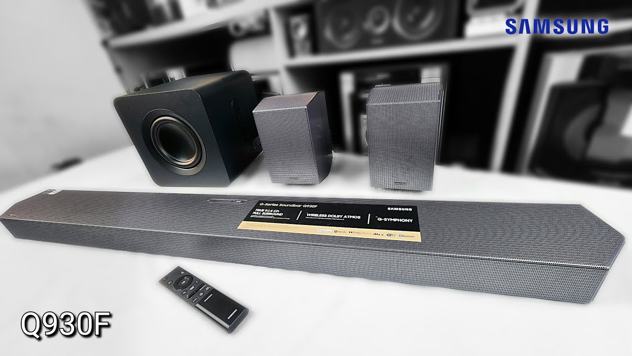 Unboxing (desembalando) Samsung Soundbar Q930F