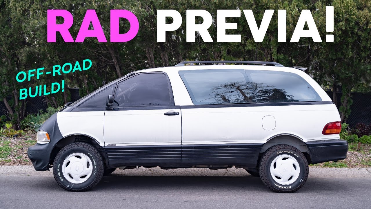 You Will Love This Super Rad Toyota Previa Off-Road Build!
