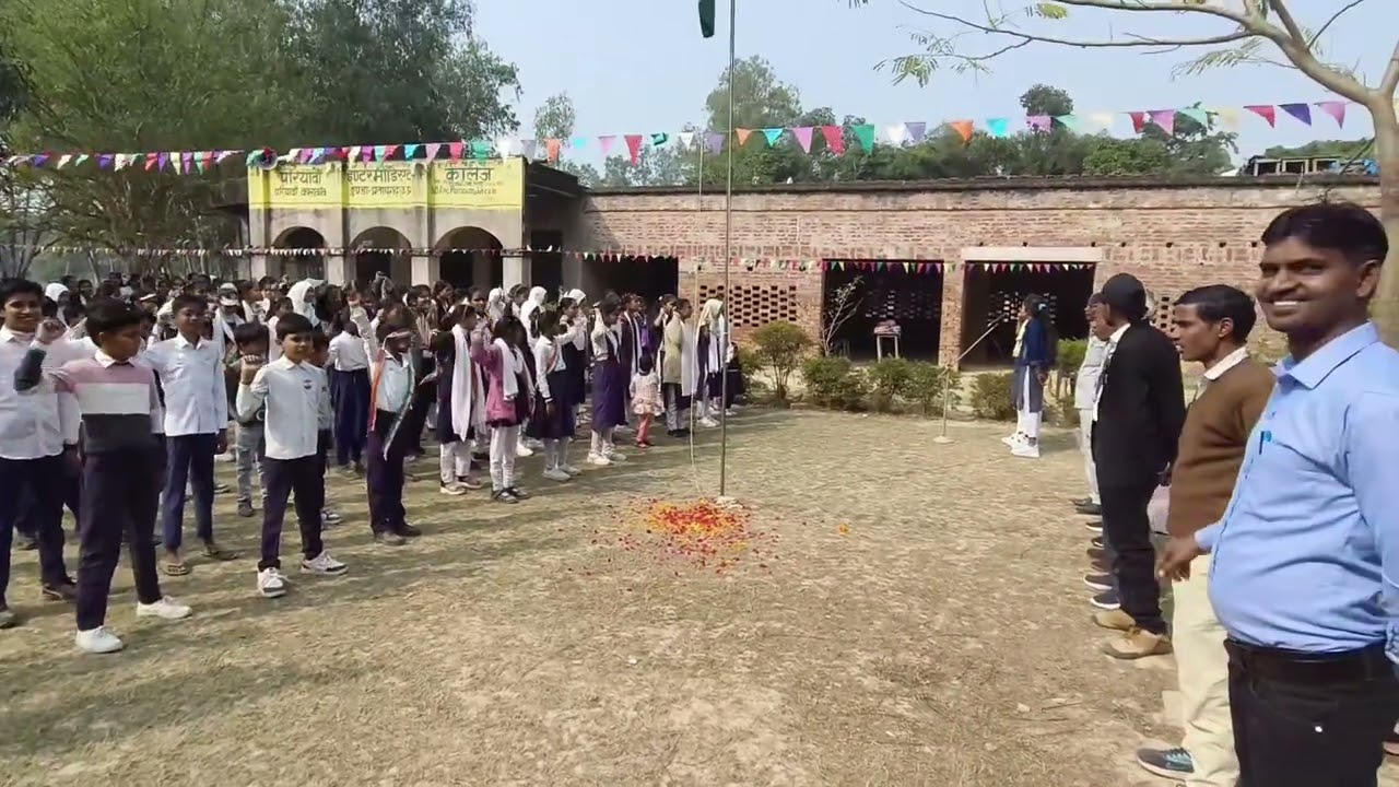 Republic day pariyawan Intermediate College 