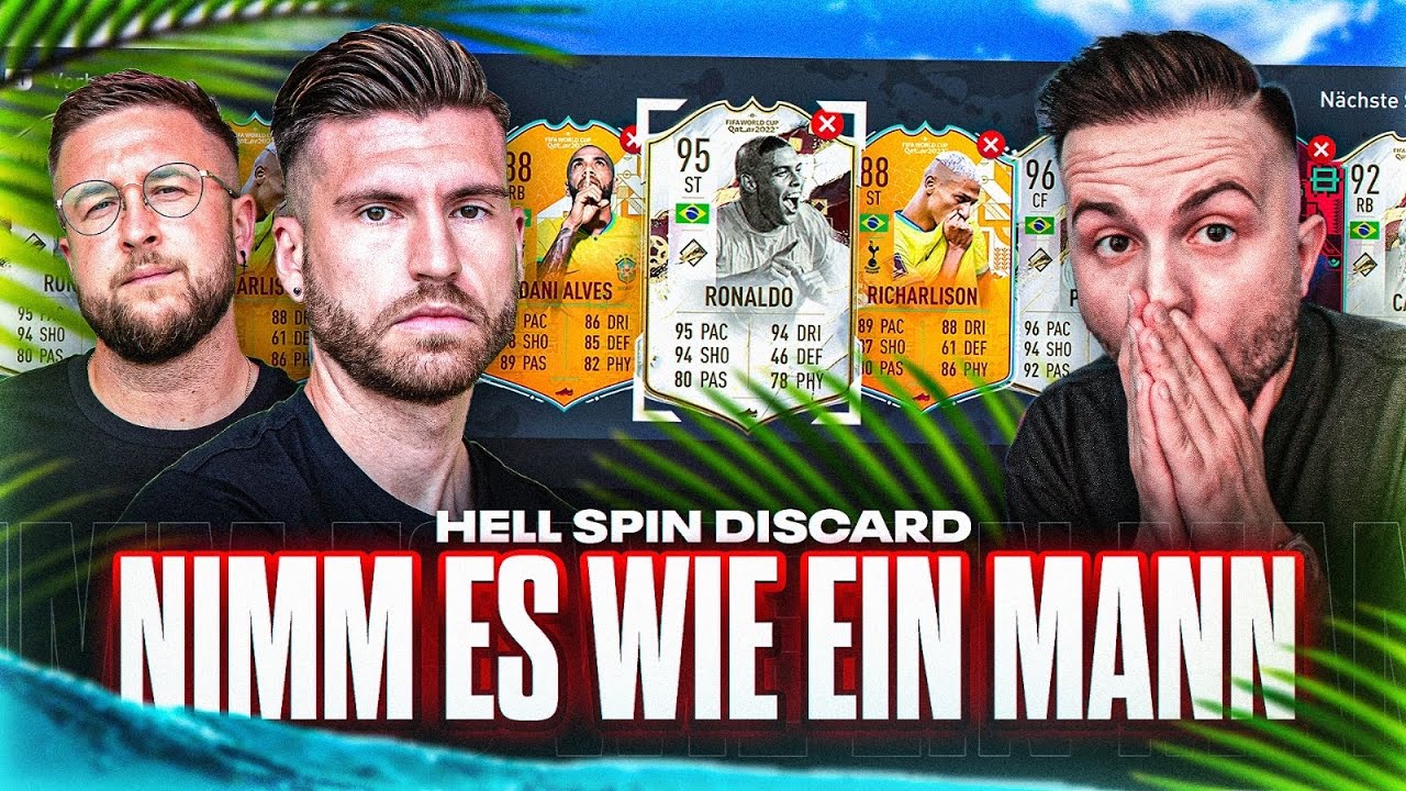 Nimm es wie ein MANN .. ☠️😱 World Cup STORIES HELL SPIN DISCARD vs @GamerBrother 🔥FIFA 23