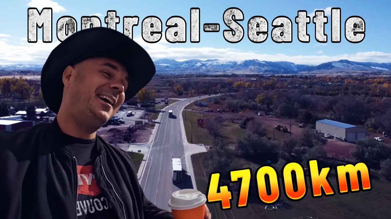 &Scaron;LEPEROM PREKO AMERIKE 🇺🇸 4700km za samo 5 dana