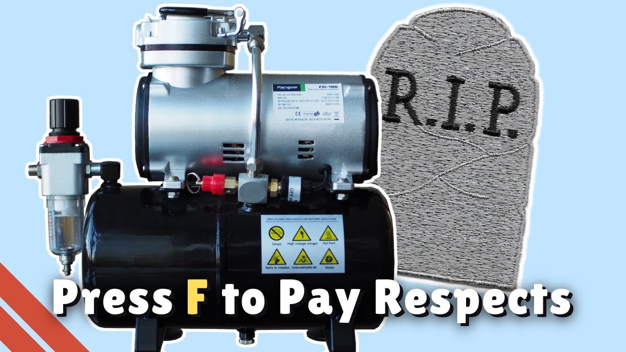 How to Care For Your Airbrush Compressor!