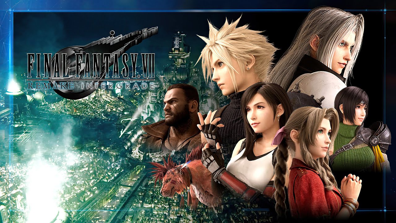 Final Fantasy 7 Remake Intergrade ★ THE MOVIE / ALL CUTSCENES 【Main Story + DLC / Tifa Romance】