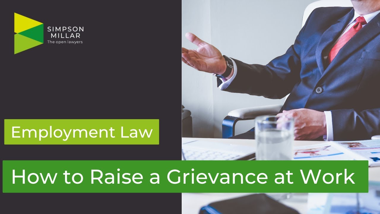 How to Raise a Grievance at Work | UK Employment Lawyer Explains