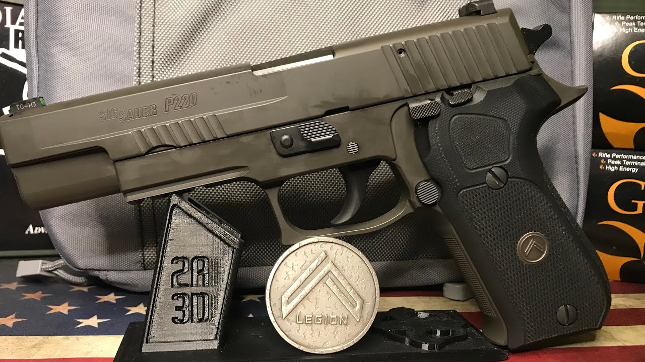 Legion P220 10mm!! Sig Sauer P220 Legion 10mm Range Review Part 2