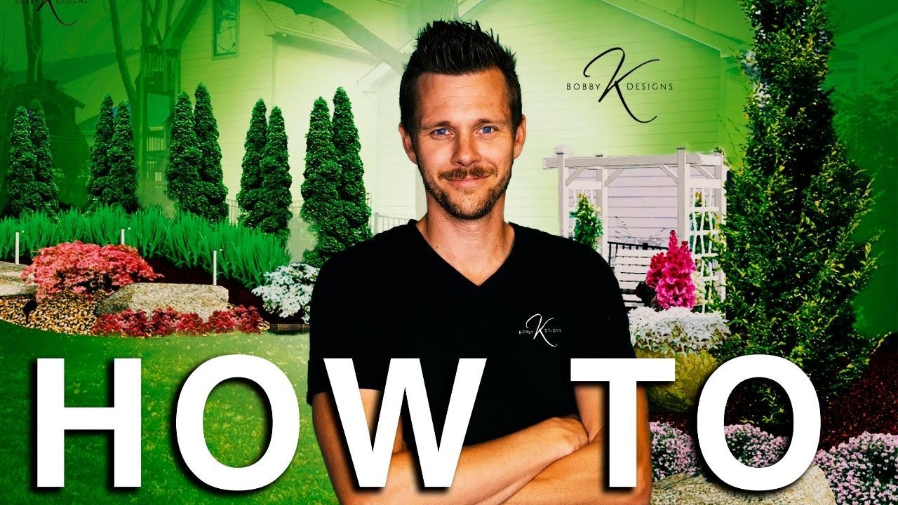 Как создать ландшафтный дизайн, как настоящий босс! // Bobby K Designs