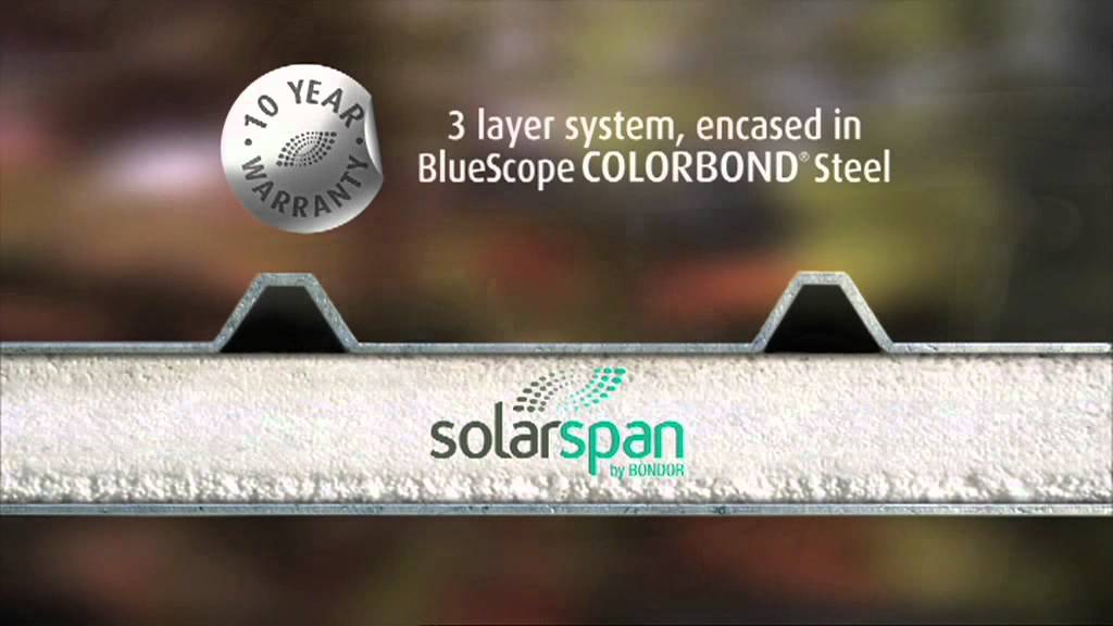 SolarSpan Insulated Roof Panel System - patio, pergola, shaded structure and roof