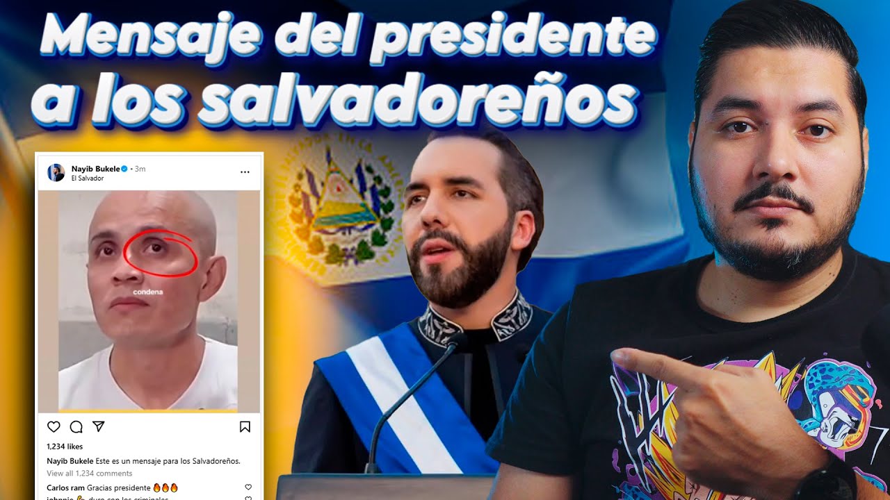 Nayib Bukele envía MENSAJE a los Salvadoreños en REDES SOCIALES