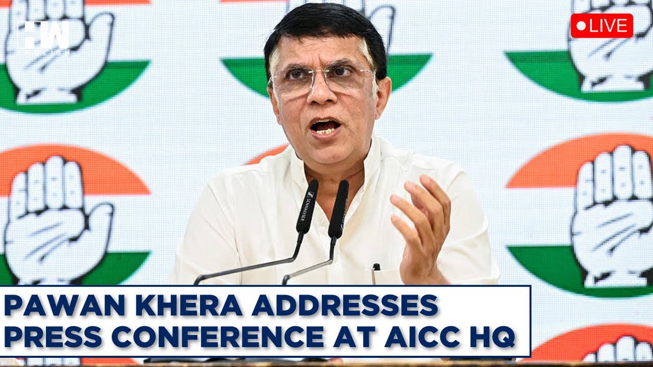 LIVE | Pawan Khera Addresses Press Conference At AICC HQ | Congress | BJP | Rahul Gandhi | PM Modi