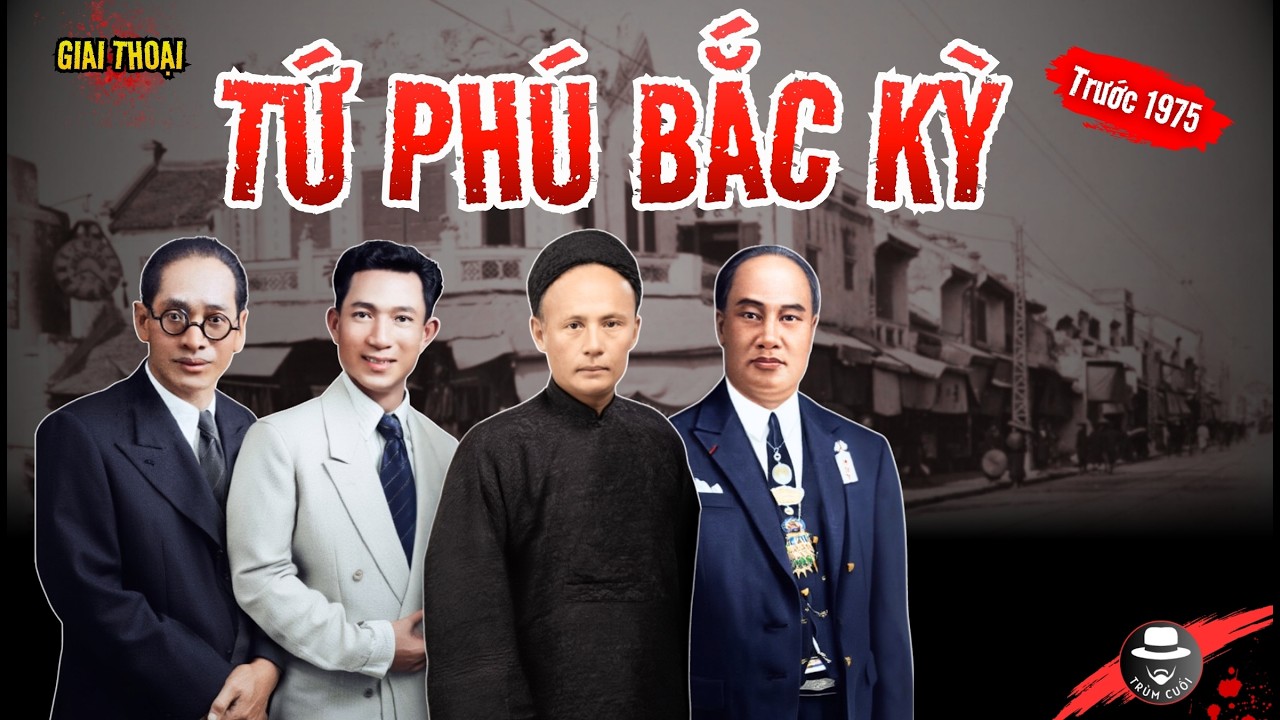 BỘ TỨ ĐẠI PHÚ miền Bắc giàu thế nào? Những trận Đấu Trí Sòng Phẳng với tư bản Phương TÂY |trumcuoi
