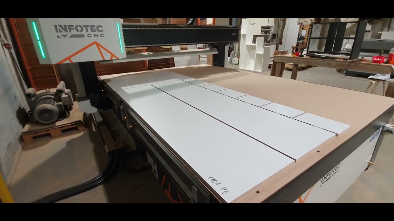 Stolarnia MTW Meble. Nesting CNC
