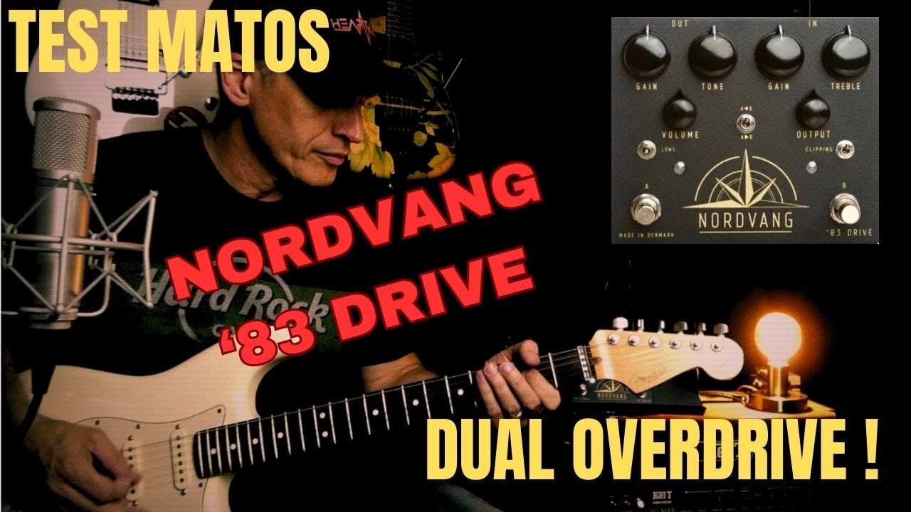 Test Nordvang 83 Drive dual overdrive - (Klon + Bluesbreaker)
