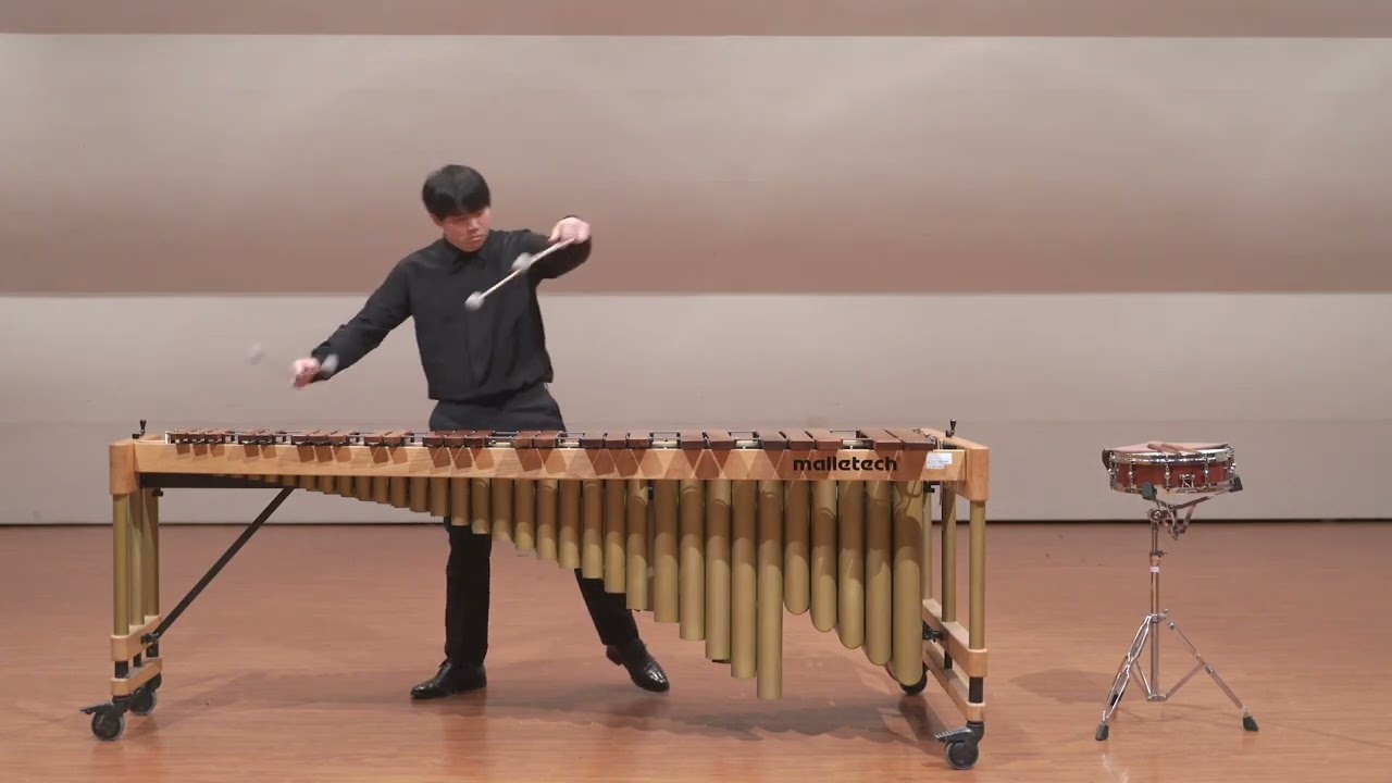 J.S.Bach Prelude No.21 in B flat Major Marimba Solo