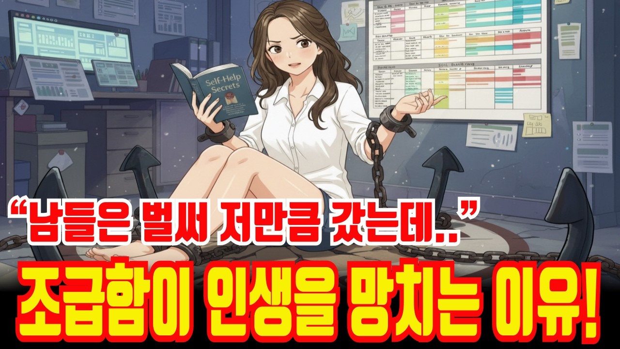 왜 어떤 사람은 항상 조급할까? 조급함이 당신을 망칩니다.