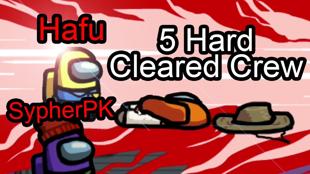 5 CLEARED CREW?! Imposter w/ Sypherpk vs. 5up, Courage, Noah, Lupo, Jericho & Many More | Among Us