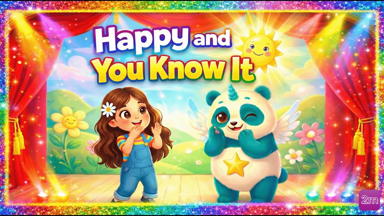 If You're Happy and You Know It 🌈✨ Sophie and Buumi 🎵 Happy Like Sophie Official Music Video 🐼