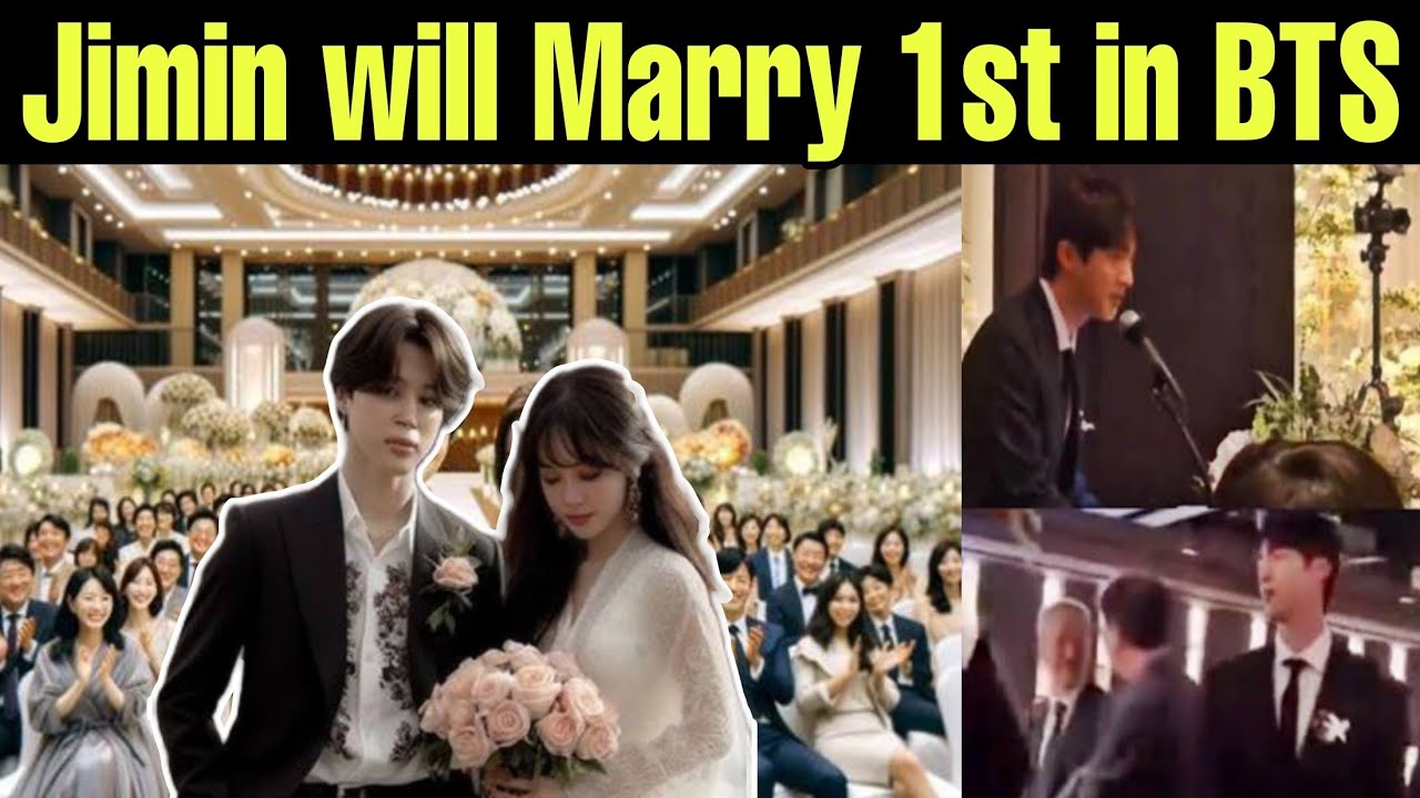 Jimin Confirm 1st Marriage in BTS 😍 BTS Jimin Wedding Soon 💜 BTS Jimin Marriage with GF Soon #bts