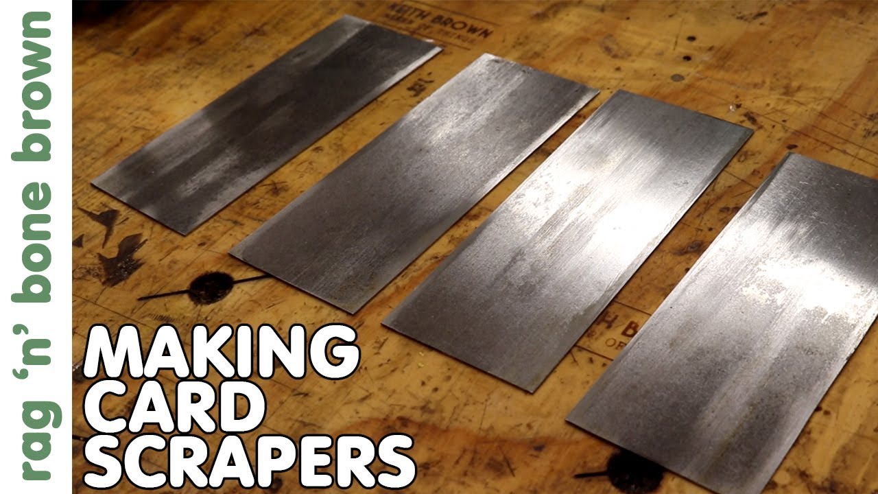 Making Card Scrapers - and GIVEAWAY!