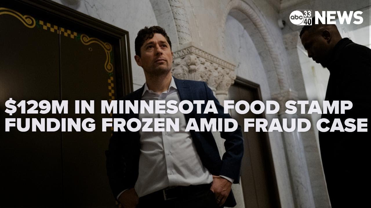 Trump administration freezes $129M in Minnesota food stamp funding amid fraud scandal