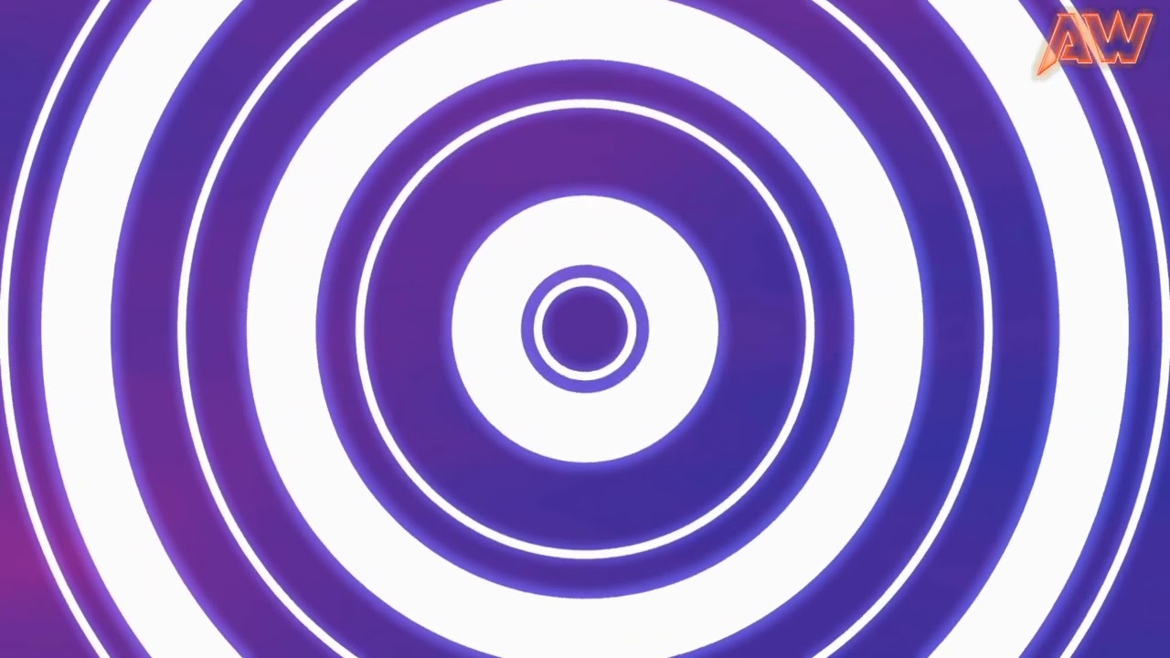 Neon Light Circle wave Motion Background | Background Video Loop | Free Stock Footage