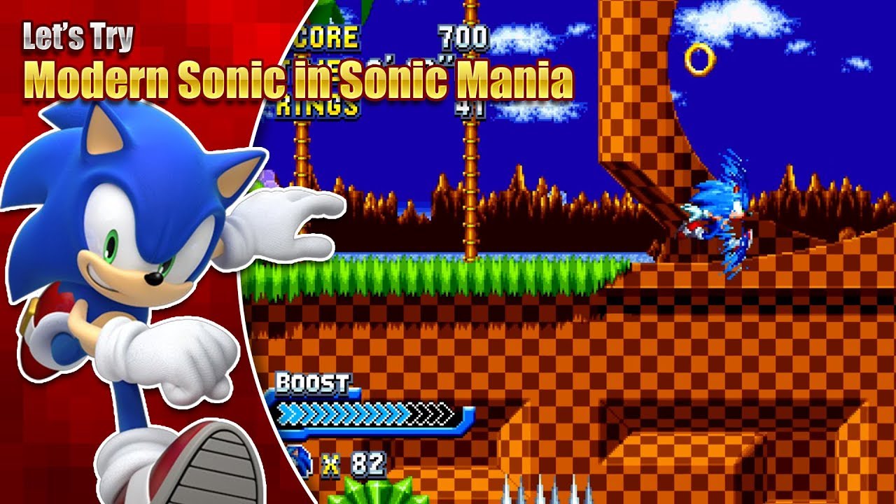 Давайте попробуем Современного Соника в Sonic Mania — надо спешить!