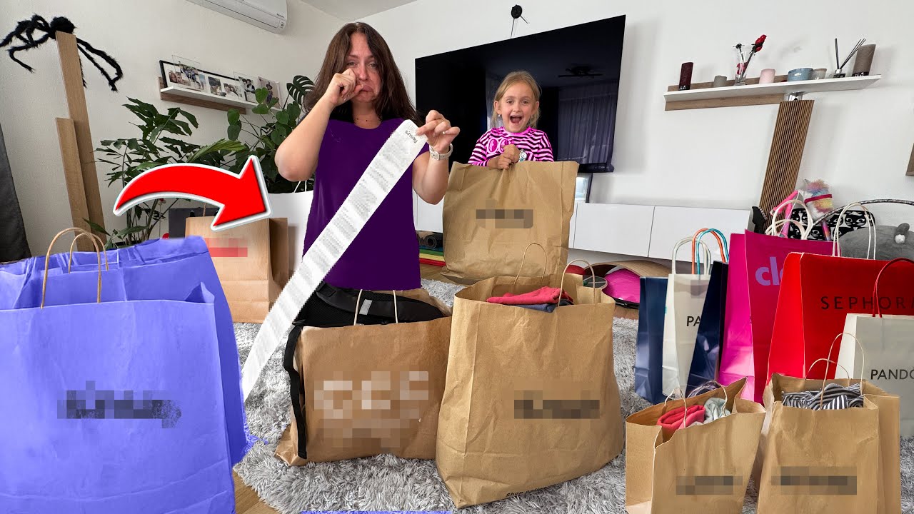 Co si koupila Arianka do školky? | Den s Malou A #39