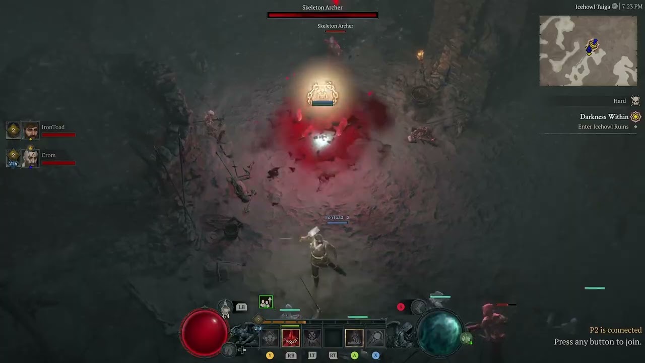 Teaching @drfrog403 how to play Diablo IV.... This'll be interesting