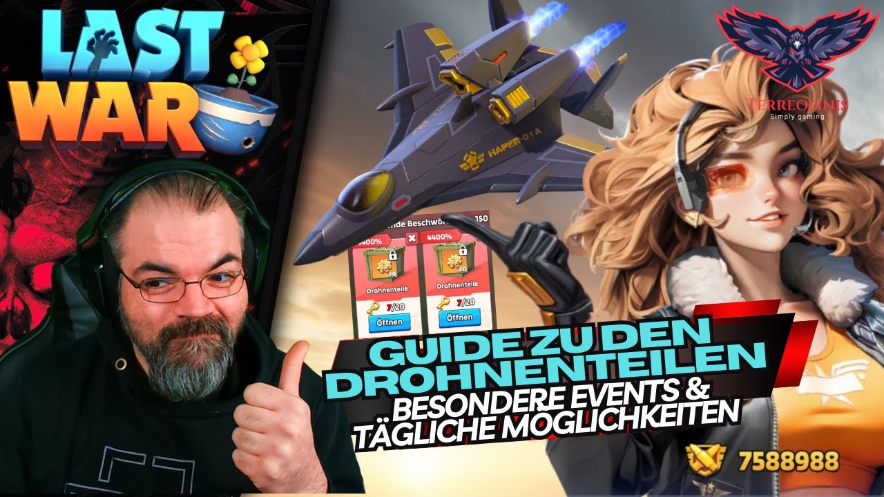 🚀 GUIDE ZU DEN DROHNENTEILEN: Events, Shops & geheime Tricks! | LAST WAR: SURVIVAL