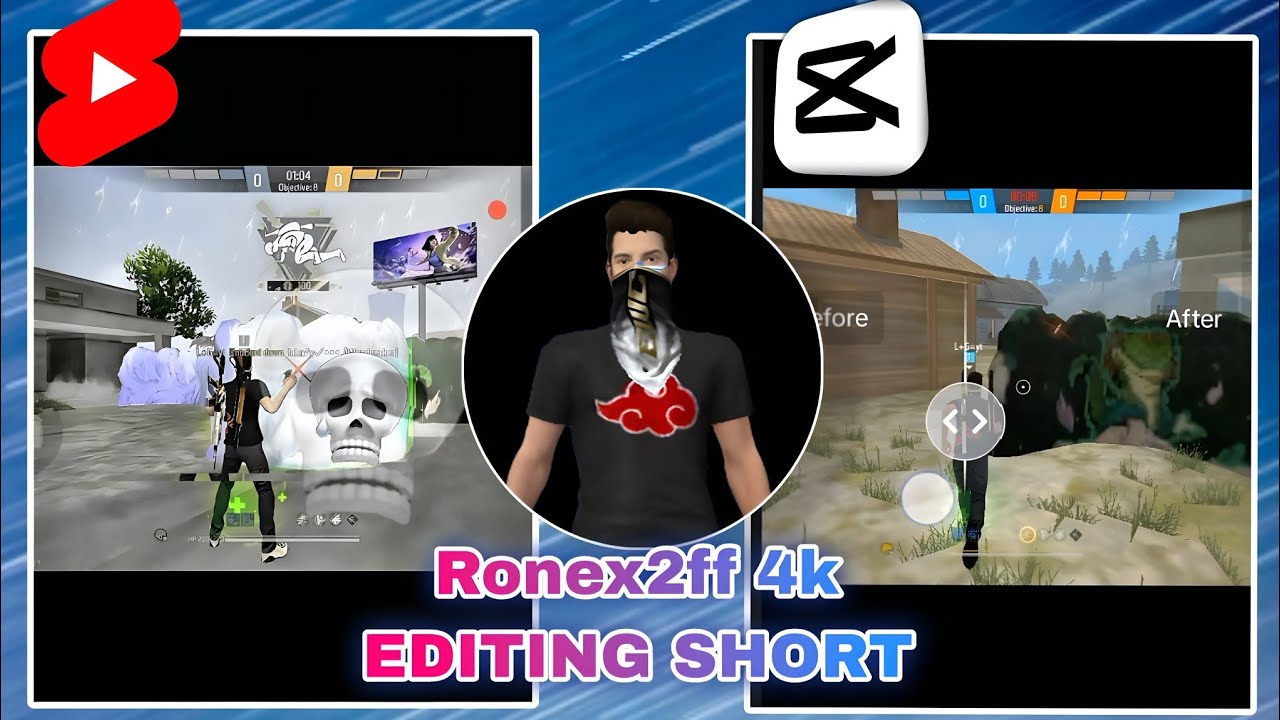 //😈 Free Fire God Level Editing | Ronex2ff 4K SHORT 💀//