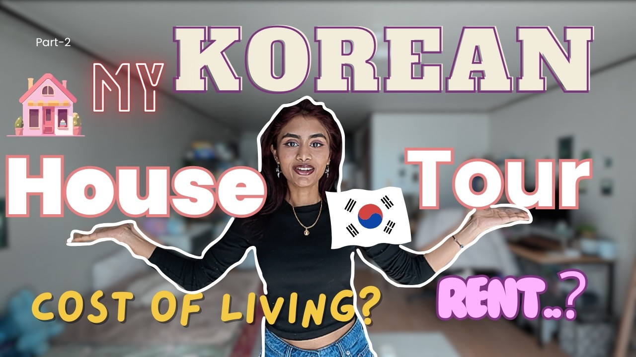 My Korean House Tour | part-2 | Rent..? | Intl student