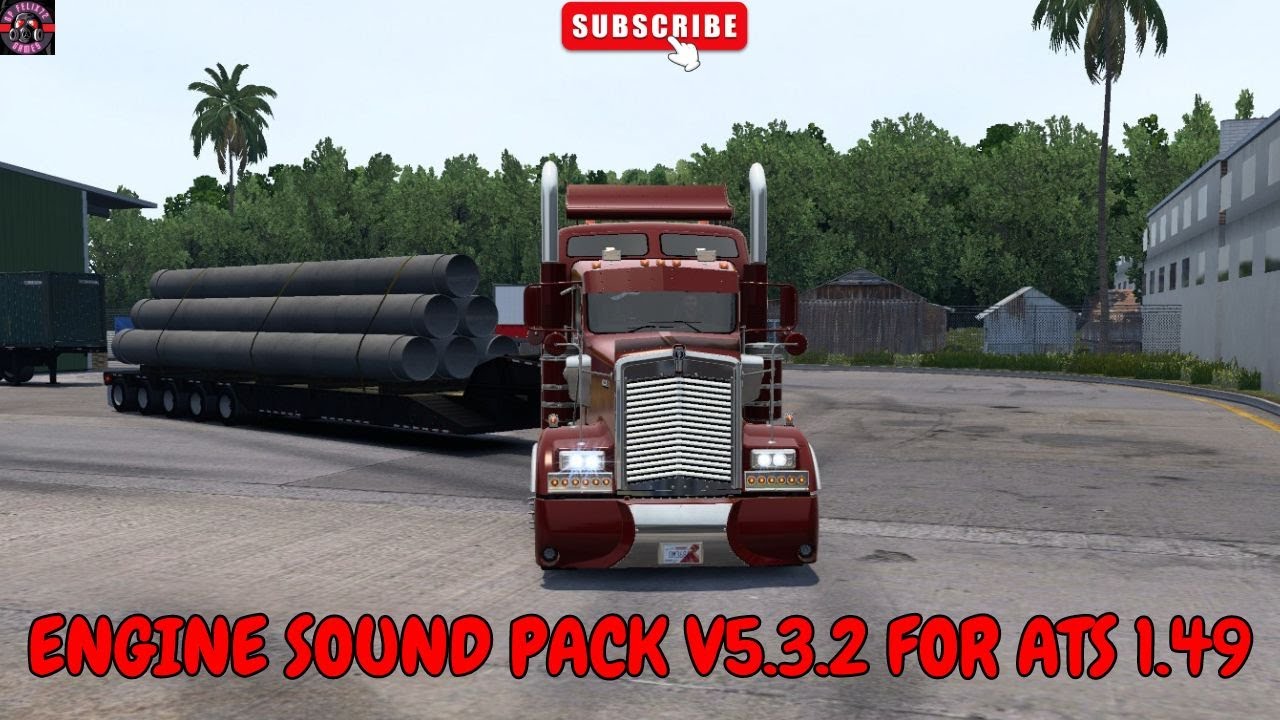 BEST ENGINE SOUND PACK V5.3.2 FOR ATS 1.49 - ATS MOD