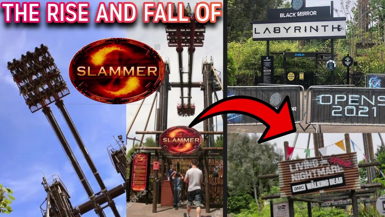 THE RISE AND FALL OF SLAMMER | THORPE PARK | LEFT TO ROT |