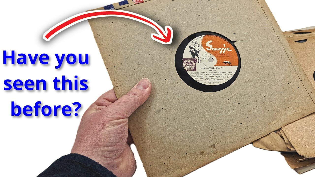 Unusual records at the car boot sale!