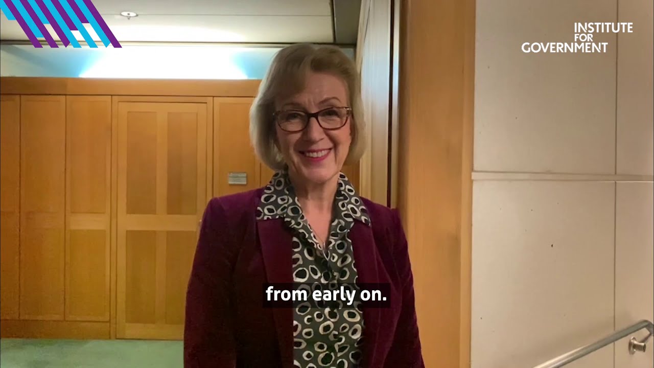 Andrea Leadsom - Ministers Reflect